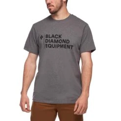 Black Diamond BD Stacked Logo T-Shirt