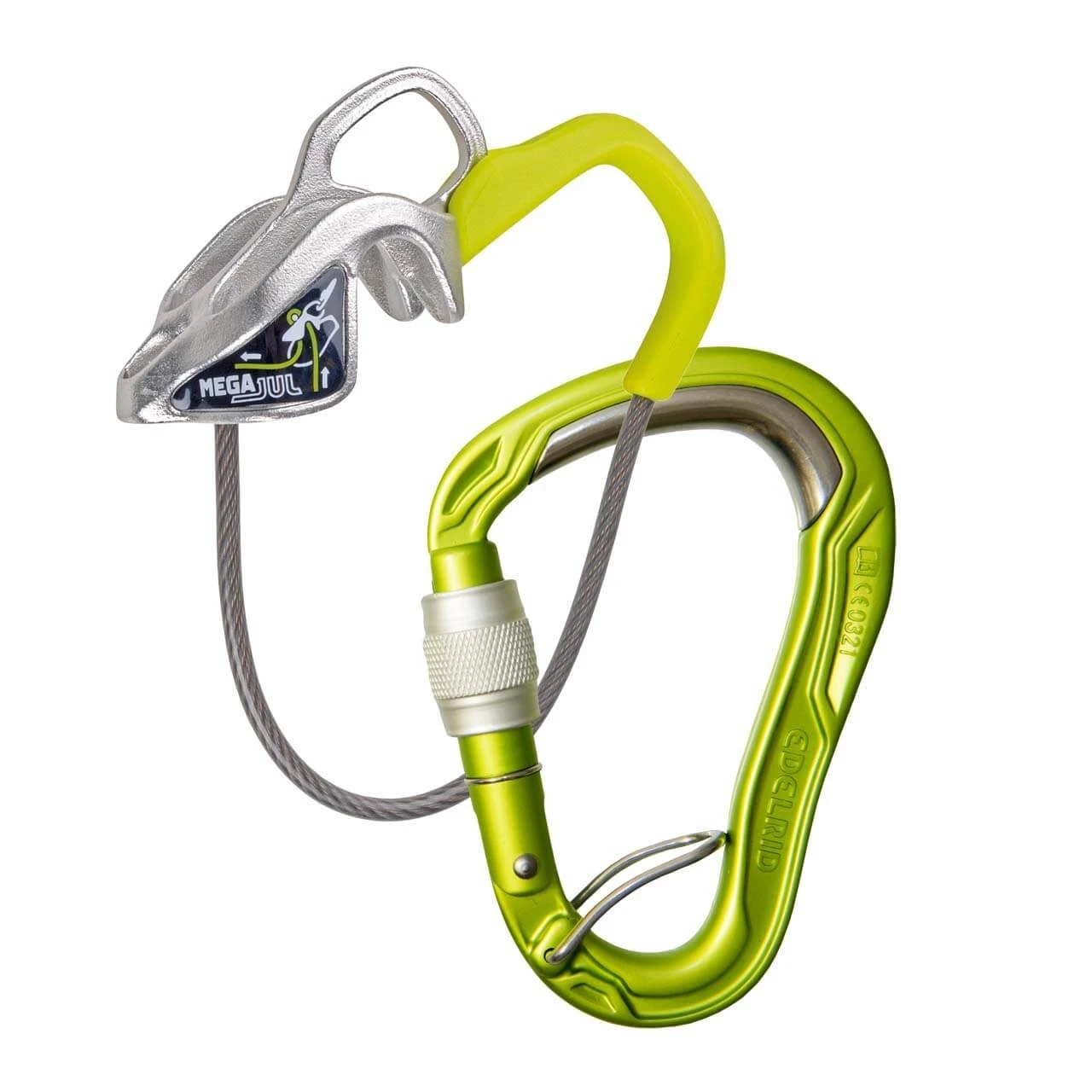 Edelrid Mega Jul Belay Kit Bulletproof Screw