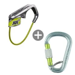 Edelrid Jul 2 Belay Kit Steel