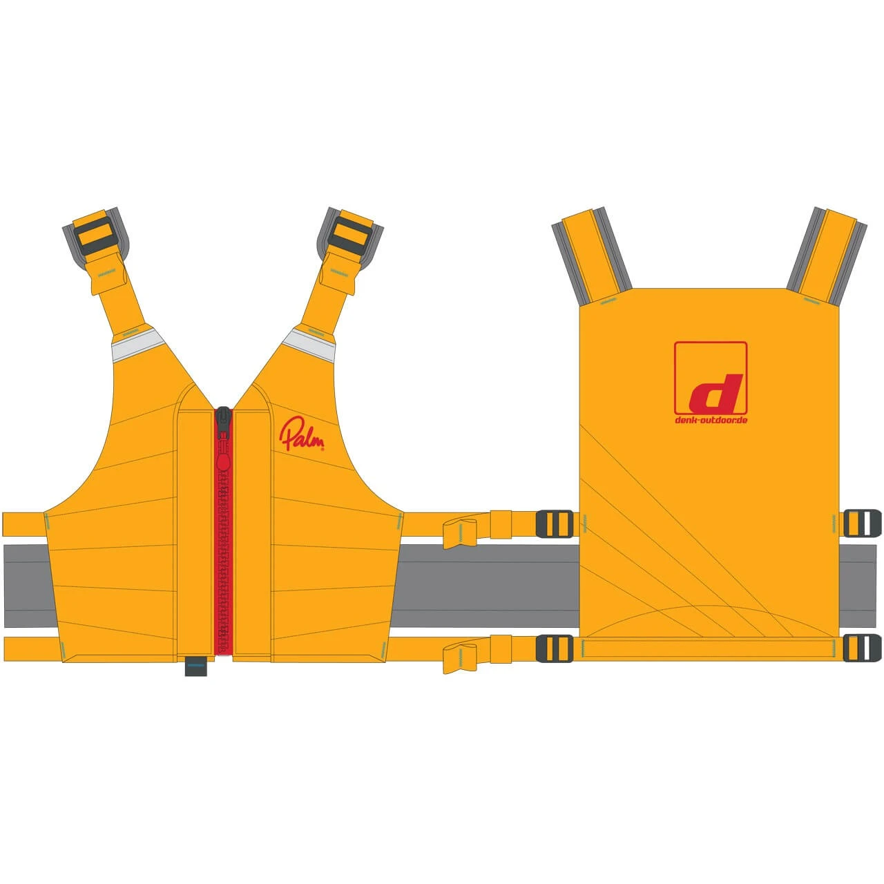 Palm Kinderschwimmweste Universal Kids – Bild 2